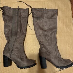 Women's Brown Knee-High Boots